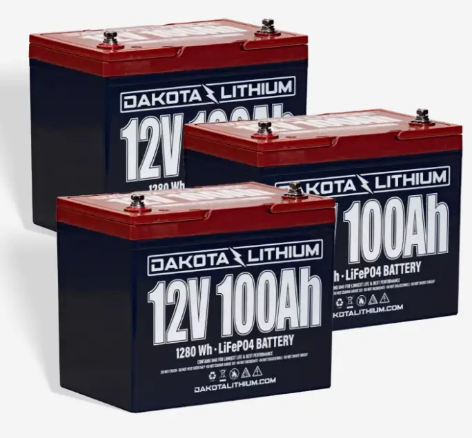 36V 100Ah Deep Cycle Trolling Motor Battery Set
