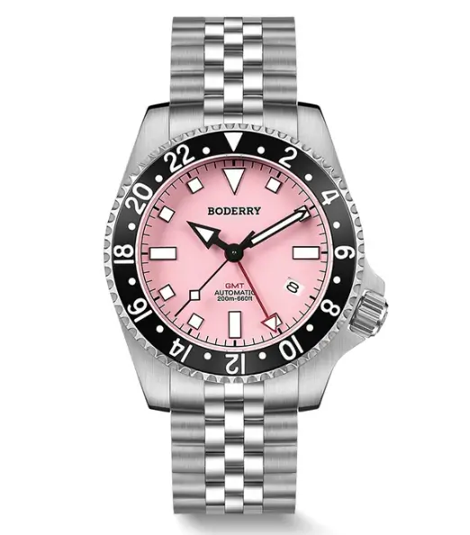 ADMIRAL GMT 200M Waterproof Titanium Automatic Diver Watch