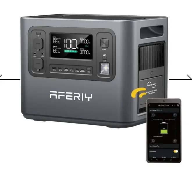 AFERIY P210 2400W 2048Wh Portable Power Station