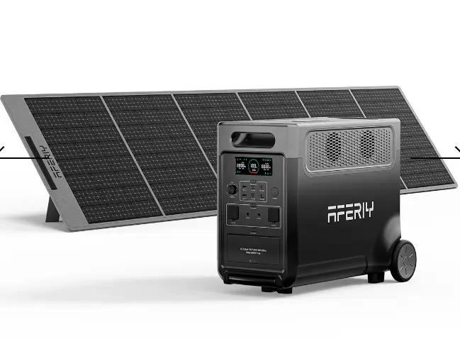 AFERIY P310 3600W Solar Generator Kit