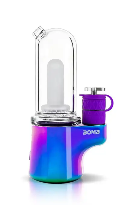 BOMB ERIG Sykloud Portable Electric Dab Rig Rainbow