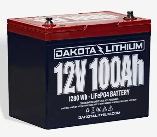 Dakota Lithium RV, Trailer & Truck 12v 100Ah Power System