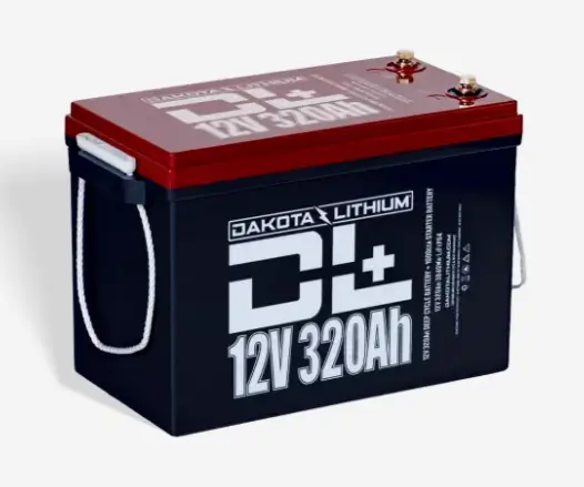DL+ 12V 320Ah Dual Purpose Heated LiFePO4 Battery