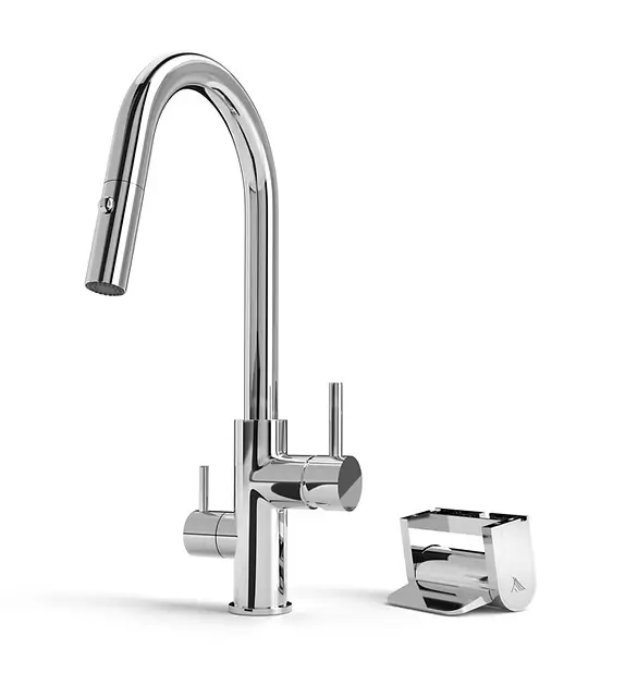 Konrad Foot Pedal Faucet Chrome