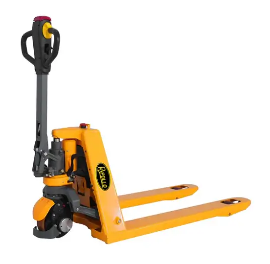 Electric Pallet Jack Truck 3300 Lbs. 7.5" Max Lift Lithium Battery
