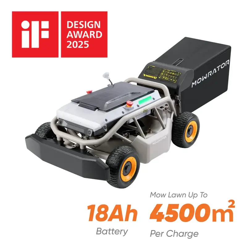 Mowrator S1 Remote Control Lawn Mower 4WD