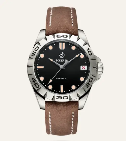 URBAN DATE(TITANIUM)- 3-hand Hi-beat(28,800 bph) with 72 hrs Power-reserve Automatic Titanium Watch
